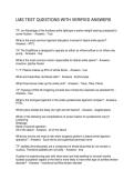 LMS TEST QUESTIONS WITH VERIFIED ANSWERS