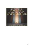 TEST BANK FOR Death&comma; Society&comma; and Human Experience 13th Edition by Robert Kastenbaum&comma; Christopher M&period; Moreman ISBN&colon; 978-1032021515 COMPLETE GUIDE ALL CHAPTERS COVERED 100&percnt; VERIFIED A&plus; GRADE ASSURED&excl;&excl;&excl;&excl;&excl;NEW LATEST UPDATE&excl;&excl;&excl;&excl;&excl;