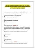 HESI RN FUNDAMENTALS EXIT EXAM LATEST 2024-2025&NewLine;ACTUAL EXAM 100 QUESTIONS AND CORRECT ANSWERS WITH&NewLine;RATIOANLES &lpar;VERIFIED ANSWERS&rpar; 