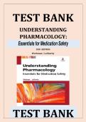 Updated&sol;Latest Understanding Pharmacology Essentials for Medication Safety 2nd Edition M&period; Linda Workman Linda A&period; LaCharity Test Bank Comprehensive Pharmacology Resource Complete Chapter Questions Answers Rationales Drug Classifications Dosage Calculations
