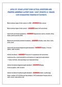 APEA 3P ExAM lAtEst 2026 ActUAl QUEstions And&NewLine;VErifiEd AnsWErs &lpar;lAtEst 2026 &sol; 2027 UPdAtE&rpar; A&plus; GrAdE&NewLine;100&percnt; GUArAntEE VErifiEd By ExPErts 