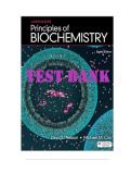 Test Bank&colon; Principles of Biochemistry &lpar;Lehninger 8th Ed&rpar; Nelson & Cox