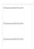 CSST practice exam &lpar;2026&rpar; ACTUAL EXAM QUESTION S AND CORRECT ASNSWERS&period;pdf