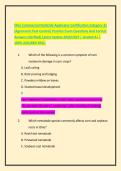 Ohio Commercial Pesticide Applicator Certification Category 2a&NewLine;&lpar;Agronomic Pest Control&rpar; Practice Exam Questions And Correct&NewLine;Answers &lpar;Verified&rpar; Latest Update 2026&sol;2027 &vert; Graded A&plus; &vert;&NewLine;100&percnt; ASSURED PASS&period;