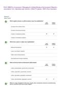 WGU D080 Pre-Assessment&colon; Managing in a Global Business Environment Objective Assessment &vert; OA &vert; Questions and Answers &vert; 2026&sol;27 Updates &vert; 100&percnt; Pass Guarantee&NewLine;&NewLine;