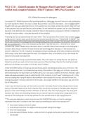 WGU C211 &ndash; Global Economics for Managers Final Exam Study Guide &vert; Actual verified study complete Solutions &vert; 2026&sol;27 Updates &vert; 100&percnt; Pass Guarantee