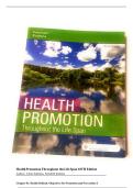 TEST BANK FOR Health Promotion Throughout the Life Span 9th Edition by Carole Lium Edelman&comma; Elizabeth Connelly Kudzma ISBN&colon;978-0323416733 COMPLETE GUIDE ALL CHAPTERS COVERED 100&percnt; VERIFIED A&plus; GRADE ASSURED&excl;&excl;&excl;&excl;&excl; NEW LATEST UPDATE&excl;&excl;&excl;&excl;&excl;