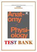 Test Bank for Anatomy and Physiology OpenStax 2nd Edition &vert; Comprehensive Exam Questions & Answers