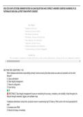 WGU BUDDLE EXAM QUESTIONS AND CORRECT ANSWERS &lpar;VERIFIED ANSWERS&rpar; PLUS RATIONALES 2026 Q&A &vert; LATEST UPDATE 2026&sol;2027