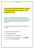 NSG 3130 EXAM 2 QUESTIONS AND CORRECT ANSWERS&NewLine;&vert; LATEST UPDATED 2026&sol;2027 &vert; GRADED A&plus; &vert; 100&percnt;&NewLine;GUARANTEED SUCCESS&period;