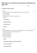 IRRSP Practice Test &ndash; Study Guide&comma; Practice Questions & Certification Exam Review 2026
