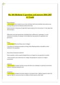 BIO 180 Practice Exam 1 &vert;BIO 180 &lpar;Midterm 1&rpar;&vert;BIO 180 Unit 3 Exam Questions and Answers 2026&sol;2027 &vert; A&plus; Grade &vert; Comprehensive Study Guide&vert;BIO 180 &ndash; Introductory Biology&colon; Principles of Life Sciences &lpar;Unit 3 Exam&rpar;&vert;Quiz Bundles