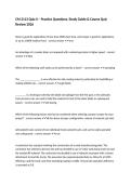 CM 2113 Quiz 6 &ndash; Practice Questions&comma; Study Guide & Course Quiz Review 2026