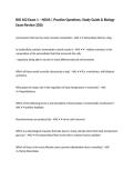 BIO 102 Exam 1 &ndash; NOVA &vert; Practice Questions&comma; Study Guide & Biology Exam Review 2026