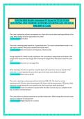 BSN 246 HESI Health Assessment V1 &ndash; Verified Questions & Answers &lpar;2026&sol;2027 Edition&comma; Nightingale College&rpar;