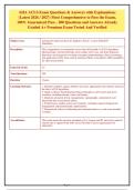 AHA ACLS Exam Questions & Answers with Explanations&NewLine;&lpar;Latest 2026 &sol; 2027&rpar; Most Comprehensive to Pass the Exam&comma;&NewLine;100&percnt; Guaranteed Pass - 200 Questions and Answers Already&NewLine;Graded A&plus; Premium Exam Tested And Verified