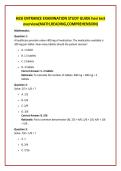 HESI ENTRANCE EXAMINATION STUDY GUIDE hesi test &NewLine;overview&lpar;MATH&comma;READING&comma;COMPREHENSION&rpar;