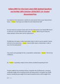 Indiana BMV For-Hire Exam Latest 2026 Updated Questions &NewLine;and Verified 100&percnt; Solutions &lpar;2026&sol;2027&rpar; &vert;A&plus; Graded &NewLine;&vert;Guaranteed Pass 