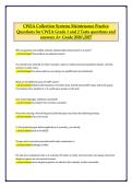 CWEA Collection Systems Maintenance Practice Questions for Grade 1 & Grade 2 Tests &vert; 2026&sol;2027 &vert; Complete Certification Exam Study Guide A&plus; Grade 