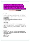 CMS PHARMACOLOGY PROCTORED &NewLine;EXAMS PRACTICAL QUESTIONS WITH &NewLine;COMPLETE SOLUTIONS 2026 EDITION &vert; &NewLine;GUARANTEED PASS &vert; VERIFIED ANSWERS 