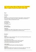 UK Civil Procedure Rules &lpar;CPR&rpar; Part 36 & Calderbank Offers Complete Practice Exam Q&A Study Guide&period;pdf&NewLine;&NewLine;