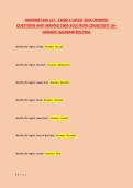 HONDROS BIO 117 - EXAM 1 LATEST 2026 UPDATED &NewLine;QUESTIONS AND VERIFIED 100&percnt; SOLUTIONS &lpar;2026&sol;2027&rpar; &vert;A&plus; &NewLine;GRADED &vert;GUARANTEED PASS 