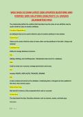 WGU D426 V2 EXAM LATEST 2026 UPDATED QUESTIONS AND &NewLine;VERIFIED 100&percnt; SOLUTIONS &lpar;2026&sol;2027&rpar; &vert;A&plus; GRADED &NewLine;&vert;GUARANTEED PASS 