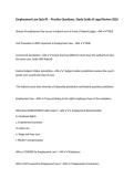 Employment Law Quiz &num;1 &ndash; Practice Questions&comma; Study Guide & Legal Review 2026