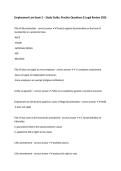 Employment Law Exam 2 &ndash; Study Guide&comma; Practice Questions & Legal Review 2026