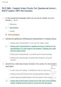 WGU D684 &ndash; Computer Science Practice Test &vert; Question and Answers &vert; 2026&sol;27 Updates &vert; 100&percnt; Pass Guarantee
