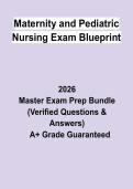Maternity and Pediatric Nursing Exam Blueprint&colon; Complete Study Guide&comma; Review Notes & Practice Questions PDF