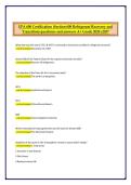 EPA Section 608 Certification &ndash; Refrigerant Recovery and Transition Questions and Answers A&plus; &vert; HVAC EPA Exam Study Guide &vert; 2026&sol;2027 Complete Preparation Material