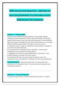PMP CERTIFICATION EXAM PREP &ndash; 100 PRACTICE &NewLine;QUESTIONS & ANSWERS PLUS RATIONALES LATEST &NewLine;2026 INSTANT PDF DOWNLOAD 