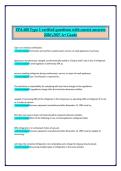 EPA Section 608 Type I Certification &ndash; Small Appliances &vert;EPA Section 608 Type 1 &ndash; Verified Questions with Correct Answers A&plus; &vert; HVAC Small Appliance Certification Study Guide &vert; 2026&sol;2027 Exam Preparation Material