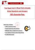 NACC Practice Exam Questions & Answers &lpar;2026&sol;2027&rpar; &vert; Nursing Assistant &vert; PDF