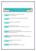 EPA Section 608 Type I Certification&vert;EPA Section 608 Practice Test &ndash; Type I Verified Questions and Answers A&plus; &vert; HVAC Small Appliance Certification Study Guide &vert; 2026&sol;2027 Exam