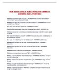 NUR 1025C EXAM 1 QUESTIONS AND CORRECT ANSWERS 100&percnt; VERIFIED&excl;&excl;