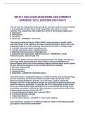 NR 511 CEA EXAM QUESTIONS AND CORRECT ANSWERS 100&percnt; VERIFIED 2026-2027&excl;&excl;