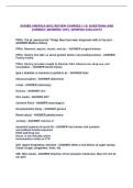 SCRIBE AMERICA QUIZ REVIEW COURSES &lpar;1-5&rpar; QUESTIONS AND CORRECT ANSWERS 100&percnt; VERIFIED 2026-2027&excl;&excl;