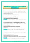 HESI V2 Health Assessment &lpar;BSN 246&rpar;&vert;HESI V2 Health Assessment Verified Questions and Answers &vert; Comprehensive Nursing Exam Review Study Guide Quiz Bundles 