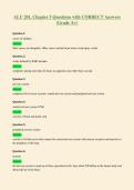 ALU 201&comma; Chapter 5 Questions with CORRECT Answers&NewLine;&lpar;Grade A&plus;&rpar;