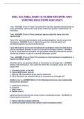 BIOL 231 FINAL CHAP 16-19 NEW SET WITH 100&percnt; VERIFIED SOLUTIONS 2026-2027&excl;&excl;