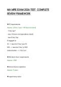 MA MPJE EXAM 2026 TEST COMPLETE&NewLine;REVIEW FRAMEWORK