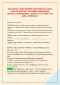 NYC ASSOCIATE BENEFITS OPPORTUNITY SPECIALIST &lpar;ABOS&rpar; &NewLine;EXAM 250 QUESTIONS WITH VERIFIED SOLUTIONS & &NewLine;DETAILED RATIONALES LATEST UPDATE &vert; ACTUAL EXAM STYLE &NewLine;MCQS LATEST UPDATE