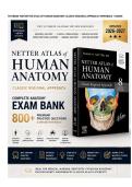 Netter Atlas of Human Anatomy&colon; Classic Regional Approach&comma; 8th Edition &vert; Frank H&period; Netter&comma; MD &vert; Premium Anatomy Exam Bank &vert; Test Bank &vert; 800&plus; Original Board-Style Questions & Detailed Rationales &vert; Regional & Clinical Anatomy &vert; Updated 2026&ndash;2027