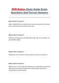 RFM Robins Study Guide &ndash; Robins Air Force Base Exam Questions & Answers