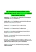 EpicCare Inpatient &lpar;INP402&rpar; ClinDoc Exam &vert;&NewLine;Questions with 100&percnt; Correct ANSWERSs &vert; Verified&NewLine;&vert; Latest Update 2026&sol;2027