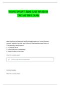 NURS 1871 EXAM 1 QUESTIONS AND CORRECT ANSWERS