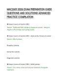 MAC2601 2026 EXAM PREPARATION GUIDE&NewLine;QUESTIONS AND SOLUTIONS ADVANCED&NewLine;PRACTICE COMPILATION