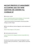 MAC2601 PRINCIPLES OF MANAGEMENT&NewLine;ACCOUNTING 2026 TEST PAPER&NewLine;QUESTIONS AND ANSWERS FULL&NewLine;COVERAGE KIT